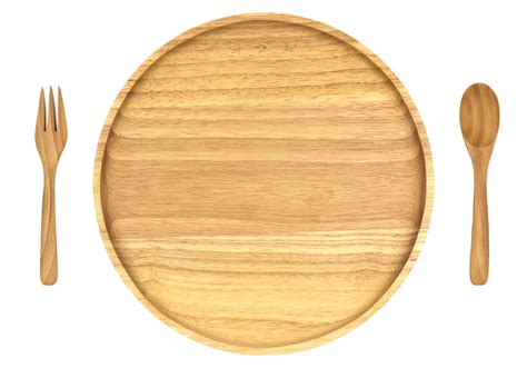 Wooden Platespoon And Fork 9887160 Png