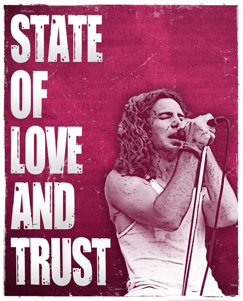 Pearl Jam State Of Love And Trust Love And Trust Pearl Jam Old Things