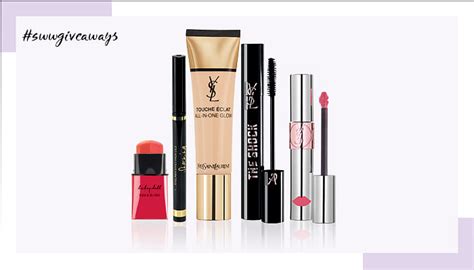 Closed Win Ysl Makeup Hamper Worth 294 The Singapore Womens Weekly