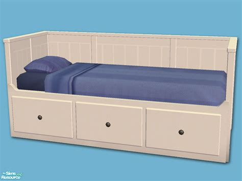 The Sims Resource Hemnes Add Ons Daybed Mesh