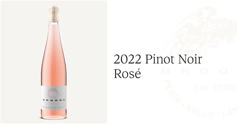 2022 Pinot Noir Rosé Brooks Wine