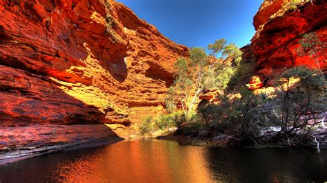 Kings Canyon Gorge Northern Territory Of Australia Windows Spotlight