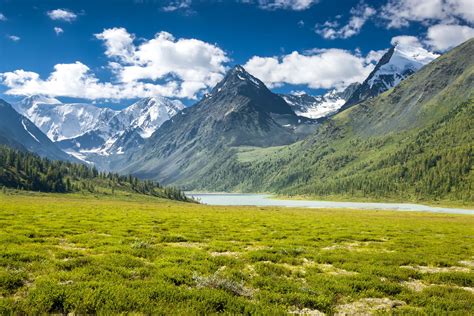 アルタイ山脈の風景 ロシアの風景 Beautiful 世界の絶景 美しい景色