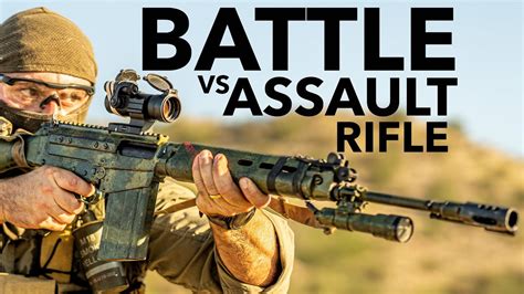 Assault Rifle Vs Battle Rifle Youtube