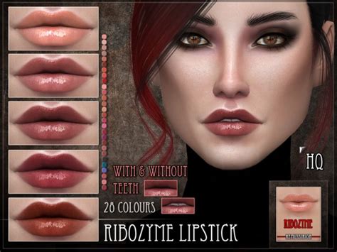 Ribozyme Lipstick By Remussirion At Tsr Sims 4 Updates