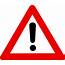 OnlineLabels Clip Art  Warning Sign