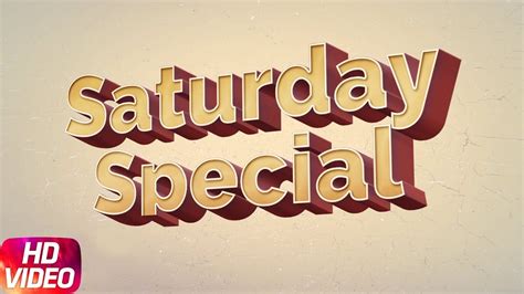 Saturday Special | Special Punjabi Songs Collection | Speed Records ...