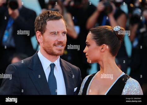 Venice Italy 01 September 2016 Alicia Vikander And Michael Fassbender Attends The Premiere