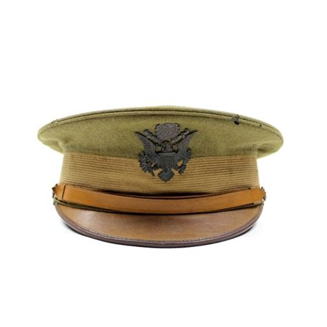 44th Collectors Avenue M1912 Us Army Officers Visor Cap