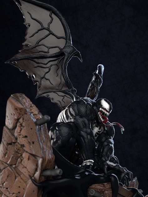 Artstation Winged Venom Stivens Trujillo Sanchez Venom Marvel