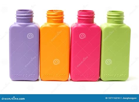Colorful Group Of Plastic Bottles Stock Photo Image Of Drink