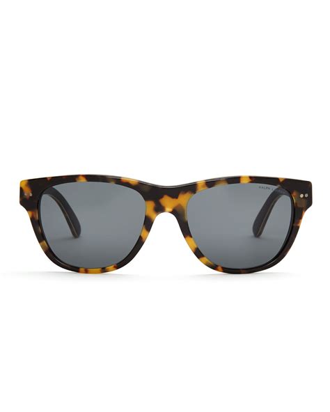 Lyst Ralph Lauren Ph 4080 Tortoiseshell Look Wayfarer Sunglasses In