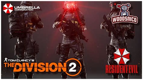 The Division 2 X Resident Evil • Hunk • Umbrella Corporation • Youtube