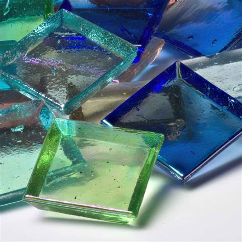 Fused Glass Tile Collection Creative Materials Corporation