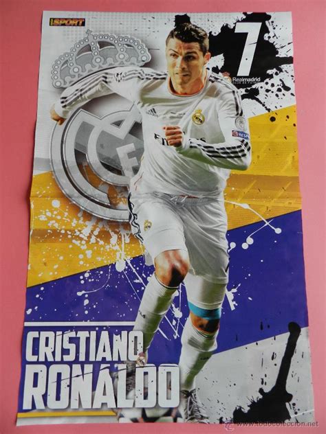 Poster Cristiano Ronaldo Real Madrid 2014201 Comprar Carteles De