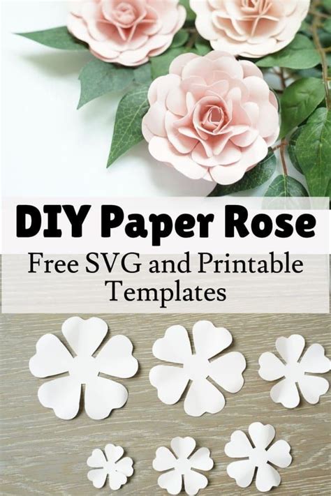 Cardstock Paper Blooming Rose Handmade Flowers Paper Paper Roses