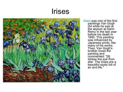 Irises Irises Was One Of