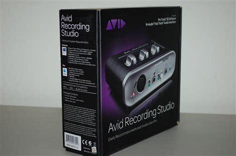 Avid Studio M Audio Fast Track Usb Digital Recording Interface And Pro
