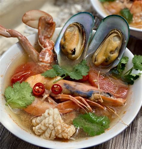 thai seafood soup 3catsfoodie