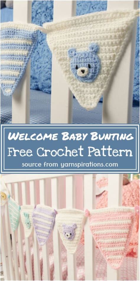 Best Crochet Bunting Patterns Free Crochet Patterns