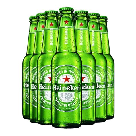 Promo Cerveza Heineken Long Neck 330 Ml X 24 Unidades 123100 En
