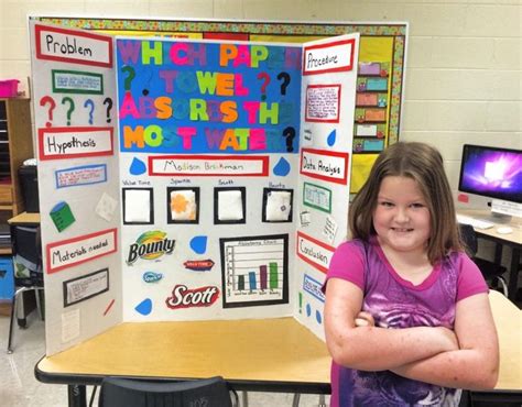 1st Place 3rd Grade Science Project 3rd Grade Science Projects
