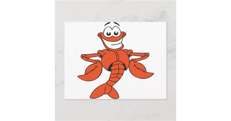 Funny Lobster Postcard Zazzle