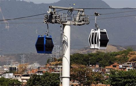 Informativo Rio Teleférico Do Complexo Do Alemão Entra Em Fase De