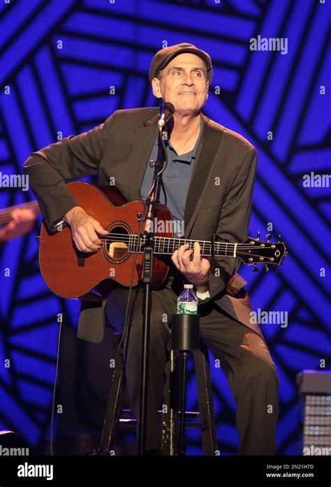 Singer Songwriter James Taylor Performs In Concert At The Giant Center