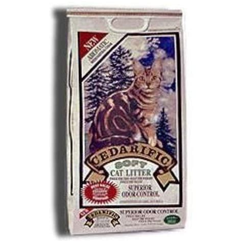 The feline pine box has yet to need changing, weeks later, because they don't use it much anymore. Cedarific Natural Cedar Chips Cat Litter, 7.5 lb (Pack of ...