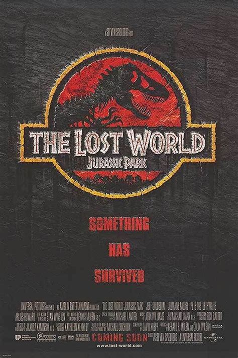 Lost World Jurassic Park Jurassic Park Ii Jurassic