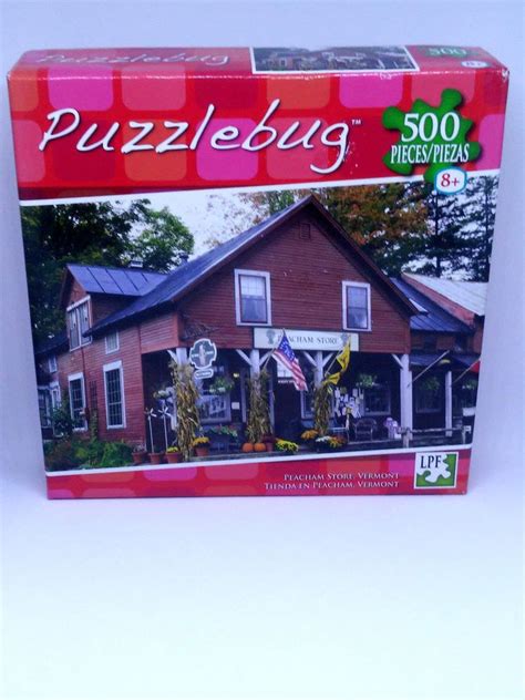 Not intended for children umder age 9. Puzzlebug Peacham Store Vermont 500 Piece Jigsaw Puzzle ...