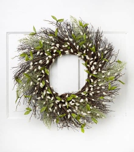 Diy Pussy Willow Wreath