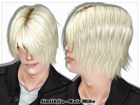 My Sims 3 Blog Sintiklia Mike Hair For Males And Females