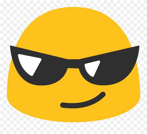 Download Android Emoji Png Sunglasses Emoji Png Clipart 5244845