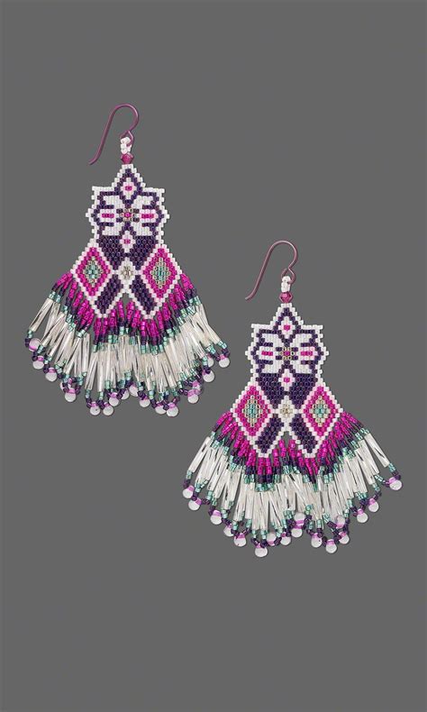 Jewelry Design Earrings With Delica Seed Beads Fire Mountain Gems