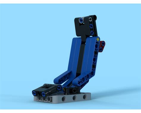 Lego Moc Seat For Supercar By Vtechnicr05 Rebrickable Build With Lego