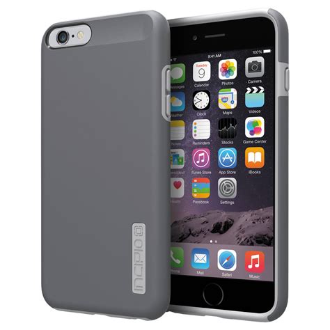 Incipio Dualpro Case For Iphone 6 Plus6s Plus Iph 1195 Gry Bandh