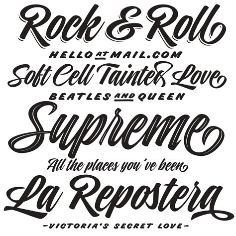 Indie Typographica Lettering Lettering Fonts Hand Painted Signs