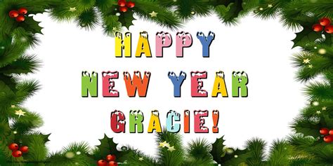 Gracie Greetings Cards For New Year