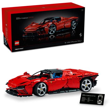 LEGO Technic Ferrari Daytona SP Race Car Model Building Kit