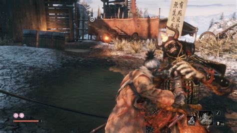 Sekiro Shadows Die Twice General Naomori Kawarada Boss Fight Boss 1