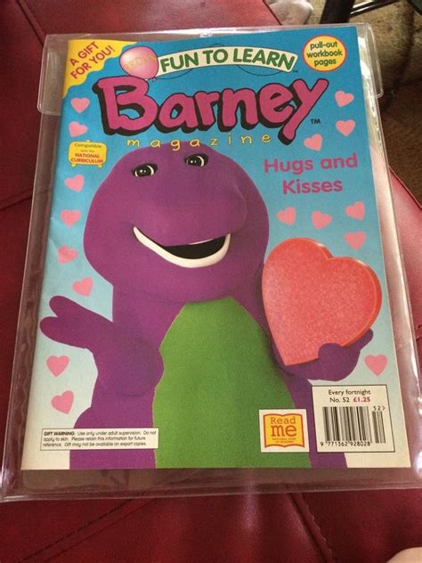 Barney Magazine Winter 1999 Ultra Rare Uk Edition 1824255849