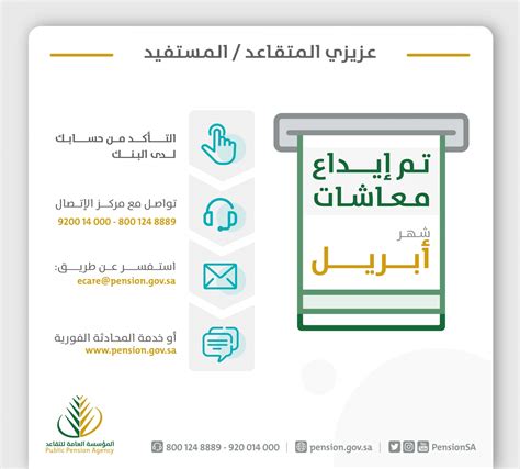 حاسبة المعاش التقاعدي بشكل تقريبي في موقع المؤسسة العامة للتقاعد. التقاعد تودع معاشات إبريل : تفقدوا حساباتكم | صحيفة ...