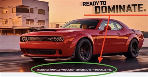 Dodge vehicles are bred for performance. Dodge promotes electric cars-in ad for Demon