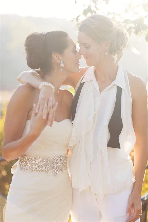 Malibu Wedding From Annie Mcelwain Lesbian Wedding Photography