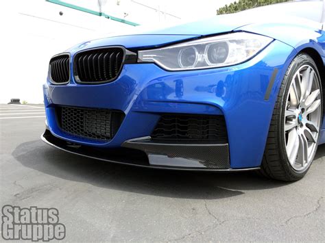 Bmw F30 M Sport Carbon Fiber M Performance Style Front Lip