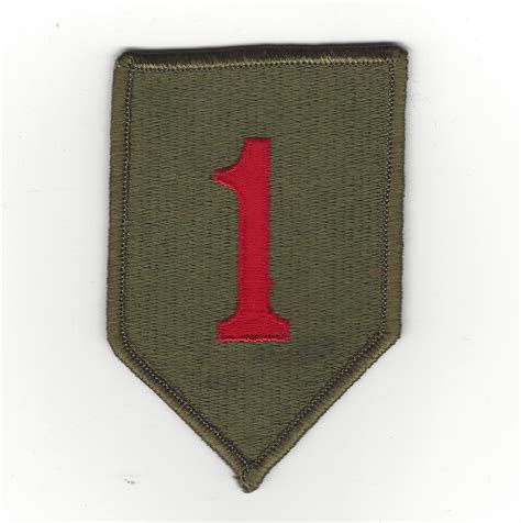 First Infantry Division Shoulder Patch 1st Infantry Division Insignia