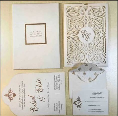 Laser Cut Sleeve Card 153b Amara At Best Price In Noida By Upani India Private Limited Id