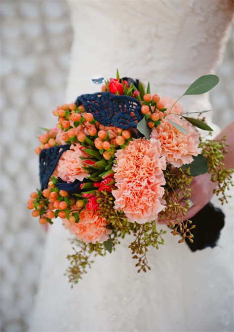Red carnations bridal bouquet bouquet wedding flower. Wedding Talk: Using Carnations Beautifully